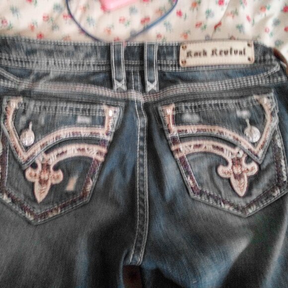 Rock revival Alexia Capri jeans - Picture 1 of 6